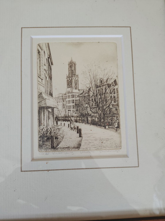 Radierungen – Gemälde & Zeichnungen, Glas, Papier (photo 5 of 7)