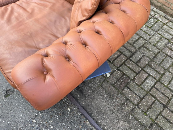 Image 1 of Vintage Chesterfield 3/4 Seater