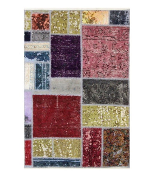 Oosters Handgeknoopt Vintage Art Klassiek & Reliëf Design 150 x 100 cm Multi-Kleur