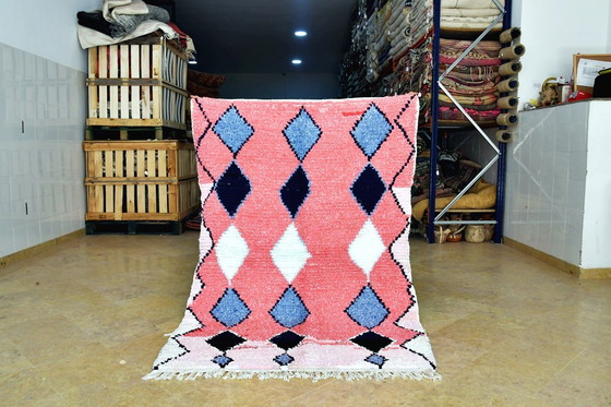 Image 1 of Marokkanischer Boucherouite-Teppich - Neu - 178 x 117 cm