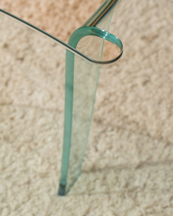 Image 1 of Mesa de cristal de FIAM Italia, años 80