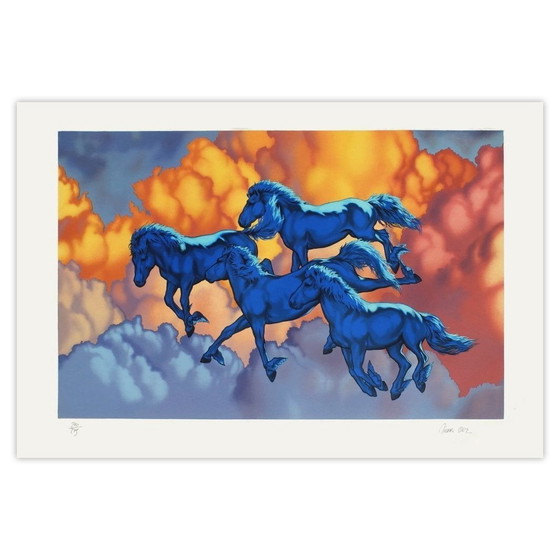 Michel BEZ Signed Lithograph Pegase II – Lithographs & prints, Paper (photo 4 of 5)
