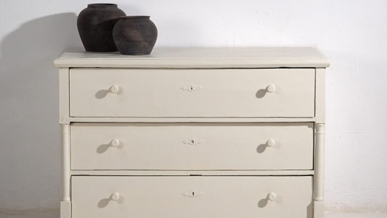 Antique white chest of drawers (c.1920) #53 (photo 3 of 40)