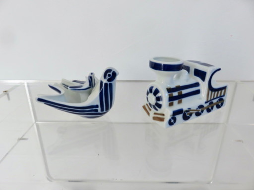 Set of 2 ceramics SARGADELOS Spain