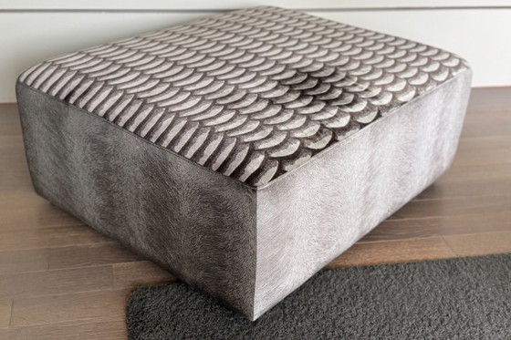 Image 1 of 1x Pouf mit Kissen