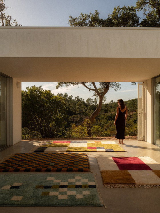 Image 1 of Alfombra marroquí hecha a mano, 250 cm x 150 cm