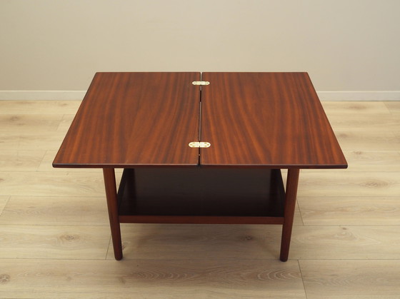 Image 1 of Table basse pliante, Design danois, années 1960, Designer : Ole Wanscher