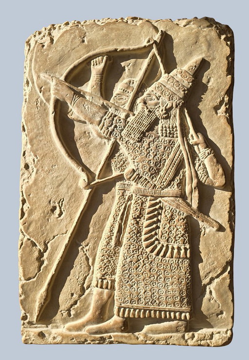 Replica Assyrian archers, 42 x 25.5 x 2.5 cm