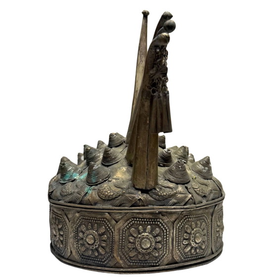 Antica Corona Rituale Miao in Bronzo – Guizhou – XIX Secolo – Oggetti decorativi, Bronze (photo 3 of 7)