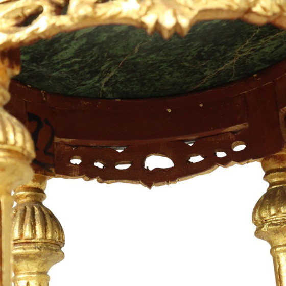 Image 1 of Französische antike Beistelltische Marmor Empire Stil