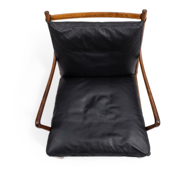 Image 1 of Timeless design classic: Ole Wanscher PJ 149 Colonial armchair (original from 1975) – Brazilian rosewood & leather