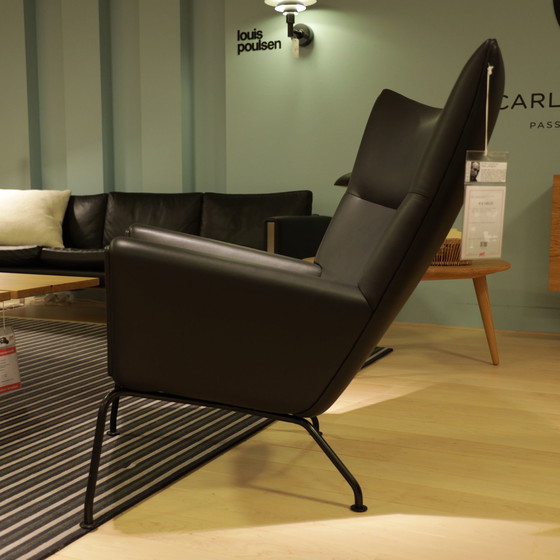Image 1 of Poltrona ad ala Carl Hansen CH445