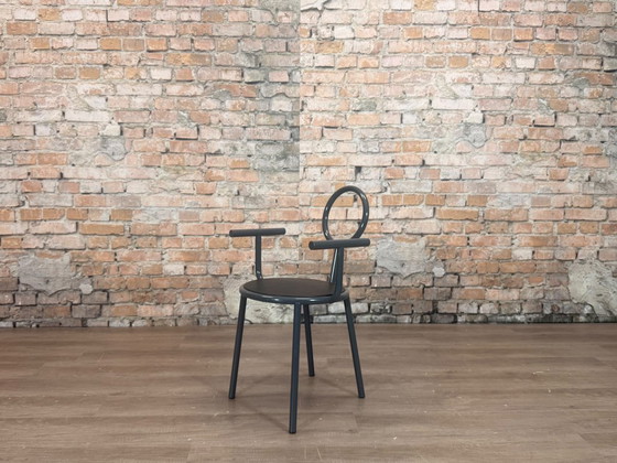 Elam Uno Stelline Chair – Anthracite | Alessandro Mendini – Chairs and lounge chairs, Metal, Plastic (photo 2 of 16)