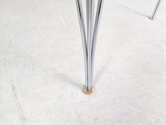 Image 1 of 4x Original Fritz Hansen dining table Piet Hein design, square