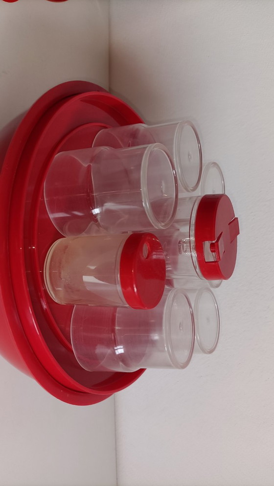 Vintage Guzzini Pic Boll Picnic Set - Design Carlo Viglino ) – Servizi da tavola, Plastic (photo 5 of 6)