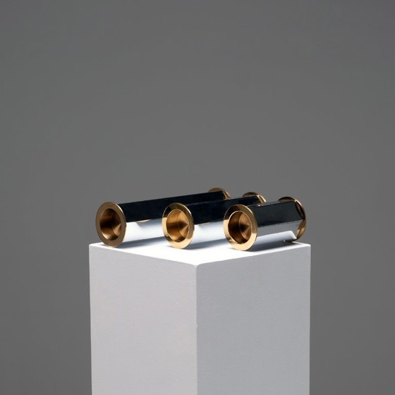 Image 1 of 3x Sechskant-Kerzenständer, 3er-Set