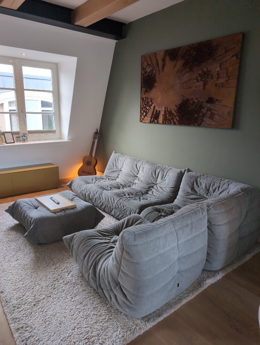 Togo Bank Ligne Roset Complete Set