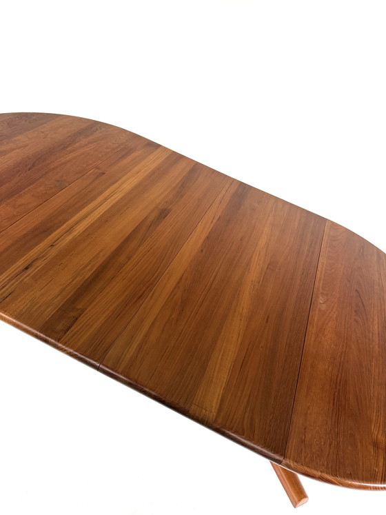 Image 1 of Vintage XL extendable teak dining table, Dyrlund ‘70