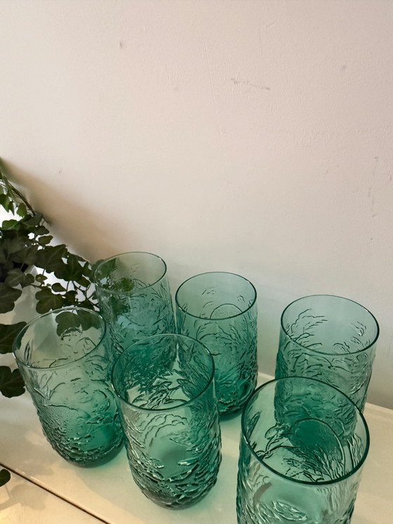 Lot de 6 verres à long drink italiens vintage – Verres et carafes (photo 4 of 6)