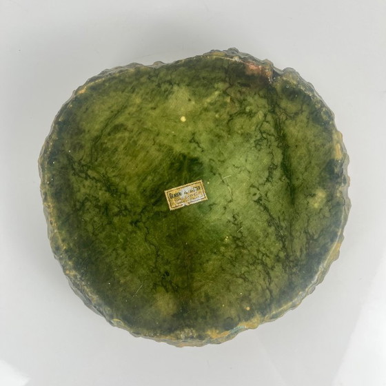 Image 1 of Impressive green alabaster ashtray, Italy, 1970