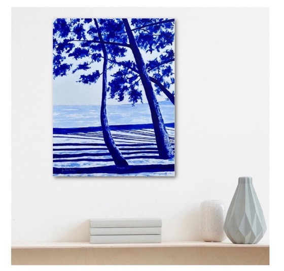 Image 1 of Acrilico su carta Hahnemuhle bianca. Dimensioni 40x30 cm.