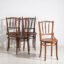 Antique Thonet bentwood chairs (c.1920). Set of 4 pieces #14 – Dining chairs (photo 10 of 40)