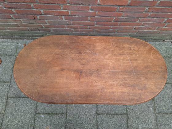 Image 1 of Vintage houten koffietafel 