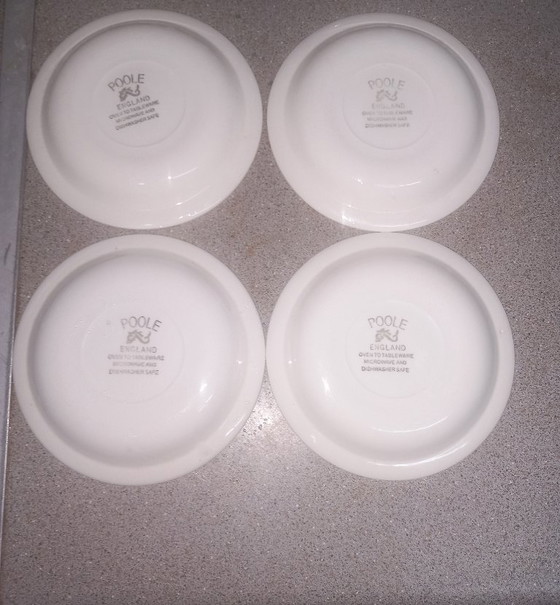 Image 1 of Ensemble de 24 pièces de poterie Poole Vintage