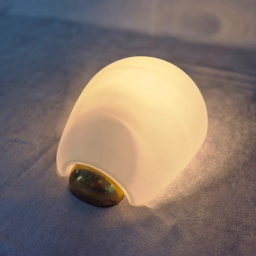 Vintage Mid-Century Glass Wall light Wilhelm Wagenfeld Peill & Putzler