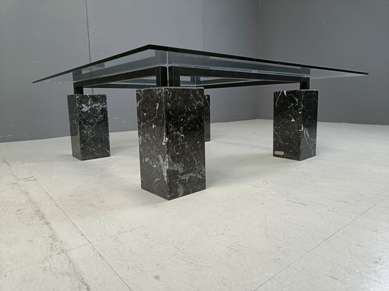 Image 1 of Vintage Marble Coffee Table By Artedi, 1980S