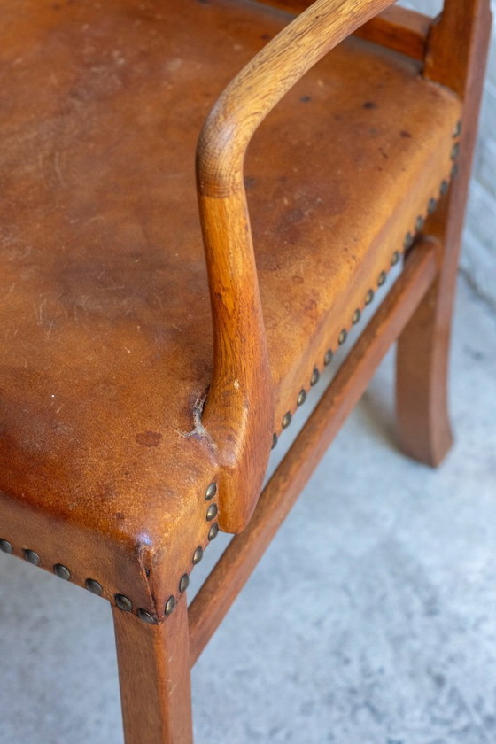 Image 1 of Ole Wanscher Modèle 1675 en Chêne, Fritz Hansen, Danemark des années 1940