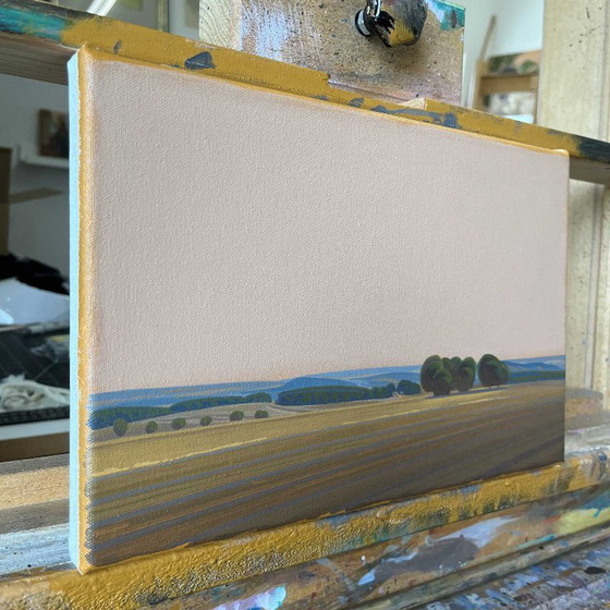 Image 1 of Tree Group II, unique piece, painting, hand-painted individual work, 30 x 20 cm, acrylic paint on canvas