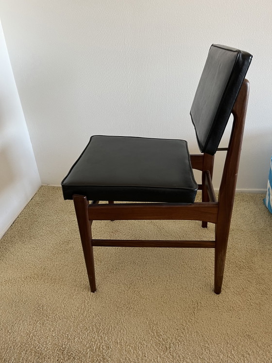 Image 1 of Mesa de comedor extensible con 4 sillas, modelo danés