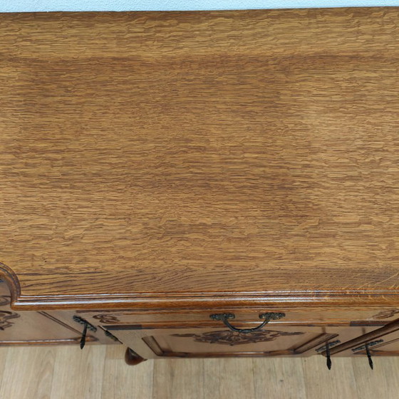 Image 1 of Buffet, armoire murale, meuble de rangement, commode de style Louis XV