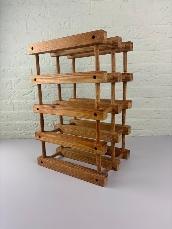 Image 1 of casier à vin vintage en bois
