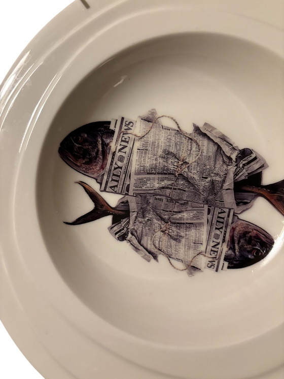 Image 1 of Vintage Wandbord Vissen | The Vintage Vibe