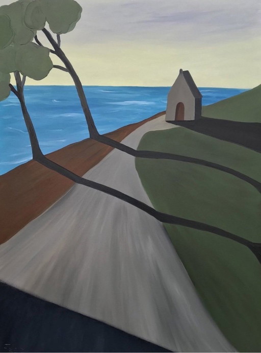 Öl auf bespanntem Keilrahmen 81x60cm.  Wird ohne Rahmen verkauft