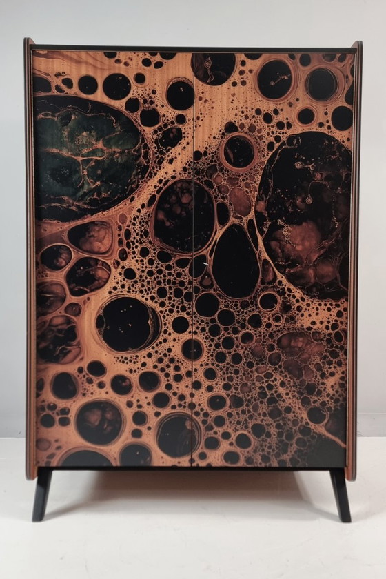 Image 1 of Vintage kledingkast, jaren 70