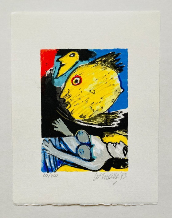 Image 1 of Corneille – Farbiger Siebdruck – 1993