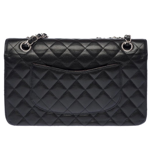 Sac CHANEL Timeless/Classique en Cuir Noir - 103459