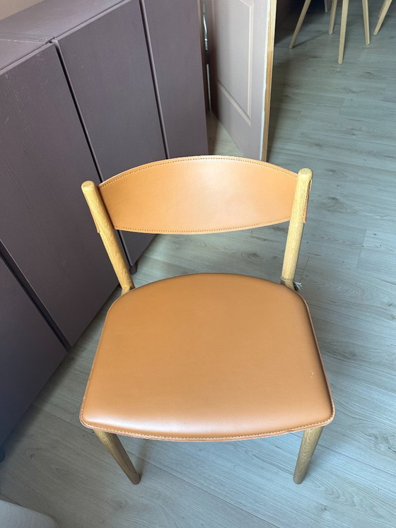 Image 1 of Bolia Apelle eetkamerstoel Cognac Leather