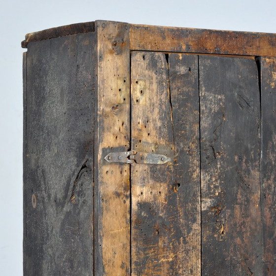 Image 1 of Beech Wabi-Sabi Cabinet, 1850s