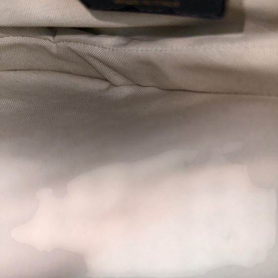 Image 1 of DIOR SADDLE MEDIUM - SCHUIN CANVAS MET GOUDEN BESLAG
