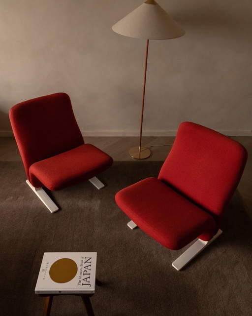 Set di 2 poltrone Pierre Paulin “Concorde” F780 per Artifort – anni '60