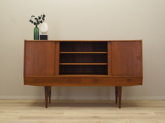 Image 1 of Teakhouten dressoir, Deens ontwerp, jaren 1970, fabrikant: Westergaard