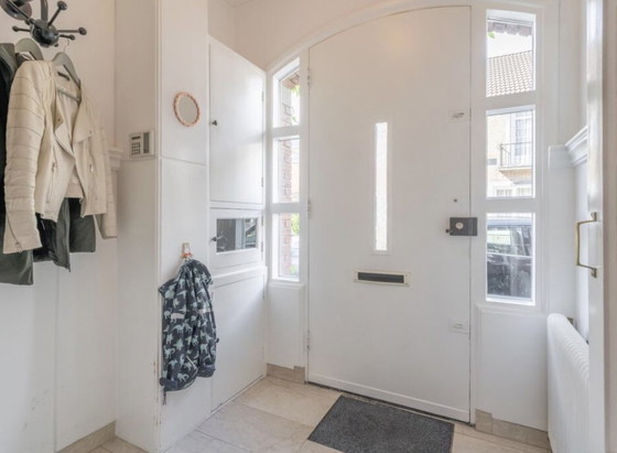 Image 1 of Vintage echt glazen grote bol plafondlamp