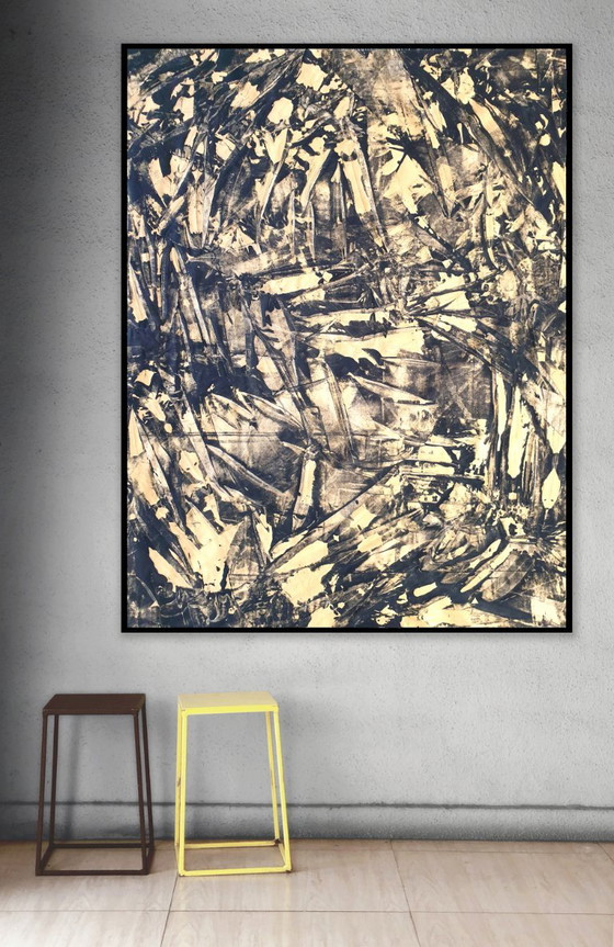 Jürgen Angeler - The Golden Stairway – Paintings & Drawings, Canvas, Abstract (photo 16 of 19)