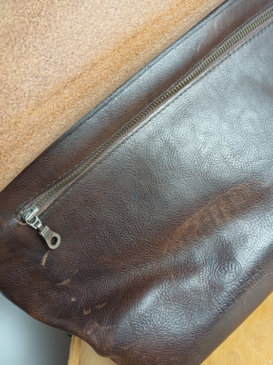 Sac à fermoir marron de Fred De La Bretoniere – Sacs a bandouliere, Calfskin (photo 8 of 8)