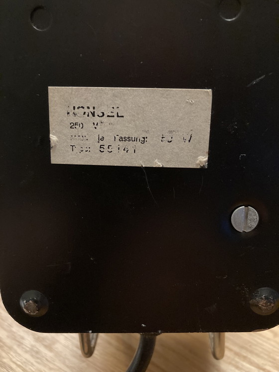 Image 1 of Vintage Honsel buro/tafellamp