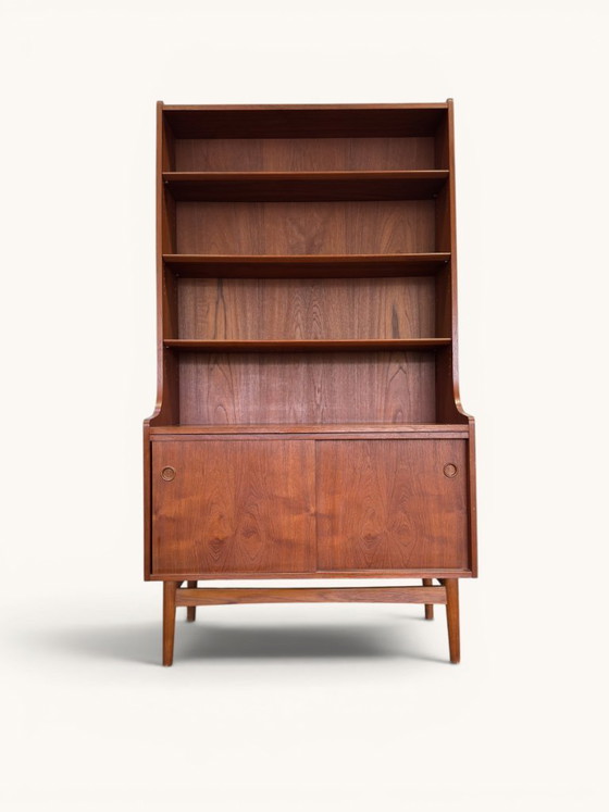 Danish "Bornholmer" bookcase by Johannes Sorth from 1964 – Wood (photo 11 of 12)